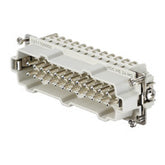 Weidmuller HDC insert, male, 24-poles, size 8, 500V, 16A